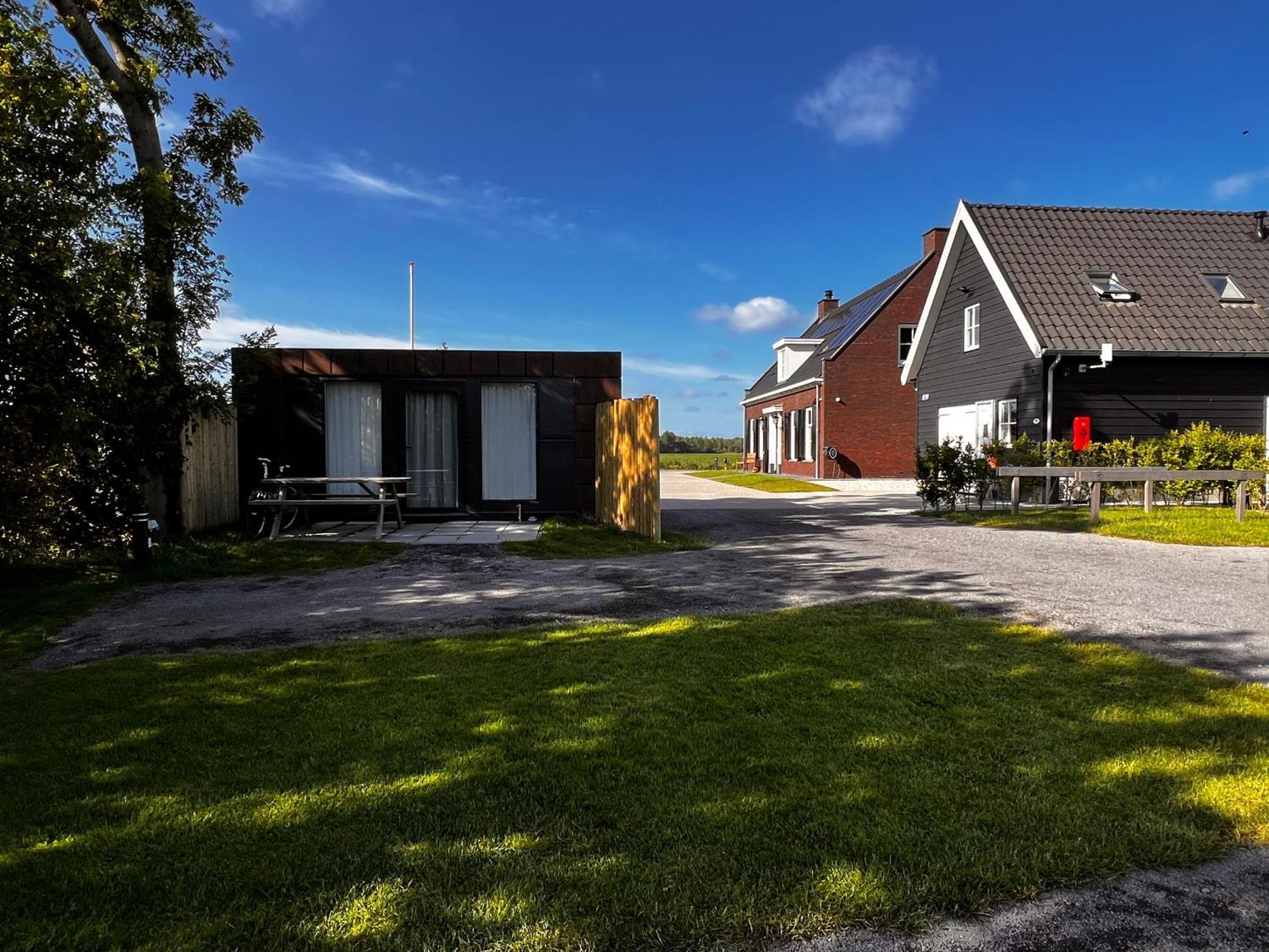 B&B Prive Tiny House Bij Zee Stellendam Exterior foto